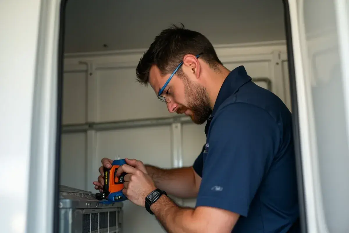 Installing matched cased evaporator coil atop indoor air handler