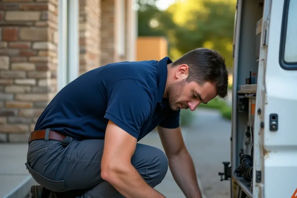 Testing draft inducer motor and pressure switch operation in a Killeen home