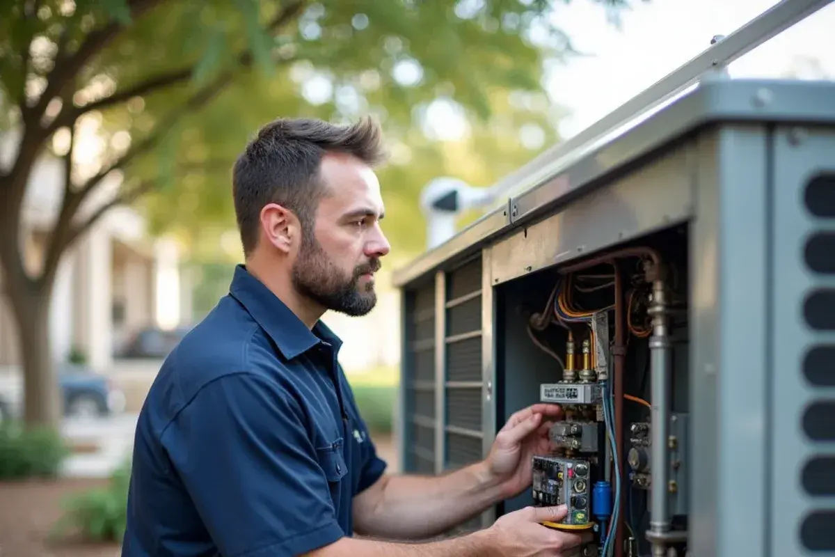 Comprehensive HVAC system inspection in Killeen, TX