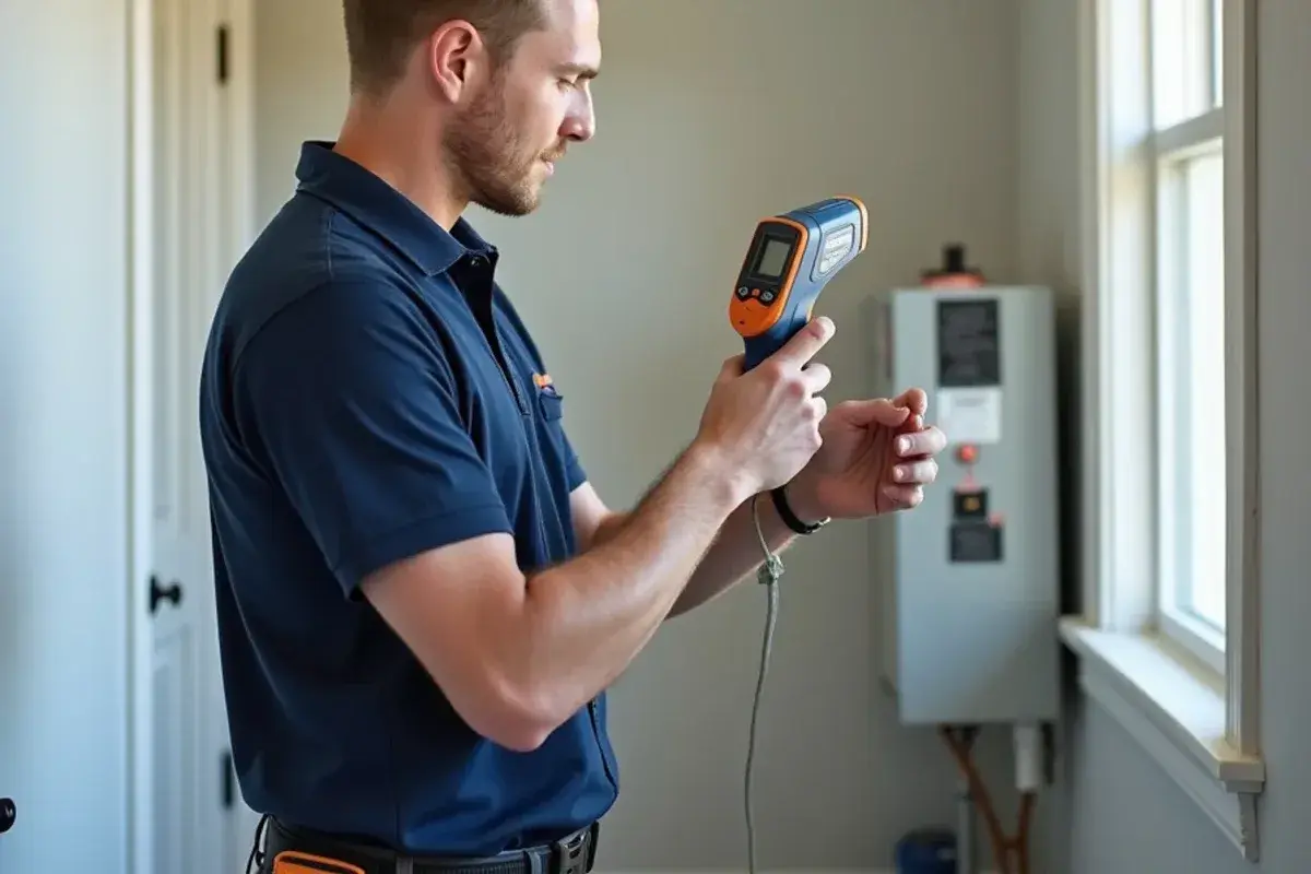 HVAC system inspection for a residential rental home in Copperas Cove