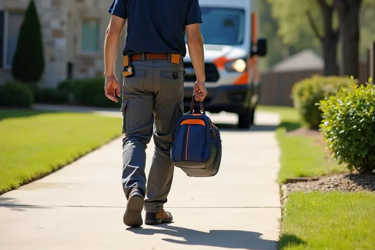 Certified HVAC technician at Morgan's Point Resort